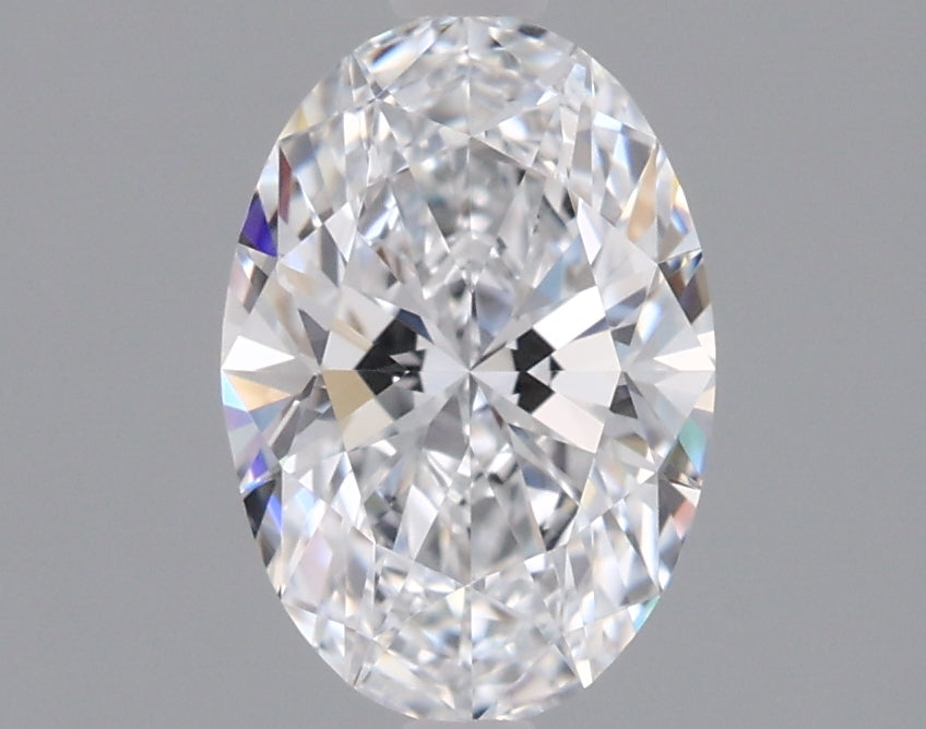 1.06 Carat Oval Shaped, Ideal Cut, D Color, VVS1 Clarity, IGI Certified Lab Grown Diamond