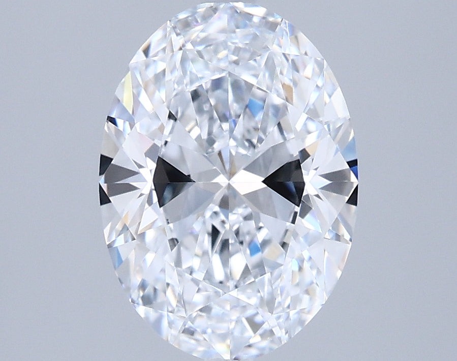 2.02 Carat Oval Shaped, Ideal Cut, E Color, IF Clarity, IGI Certified Lab Grown Diamond