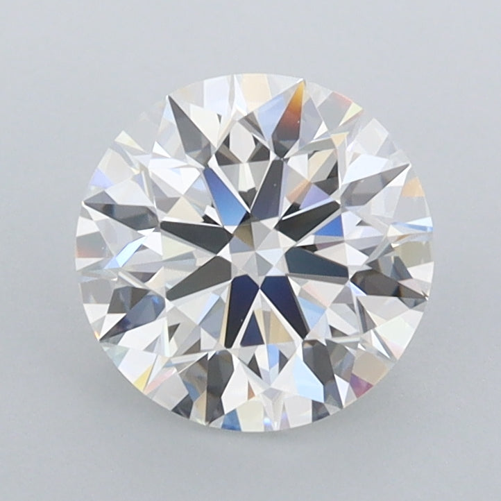 1.45 Carat Round Shaped, Ideal Cut, E Color, FL Clarity, IGI Certified Lab Grown Diamond