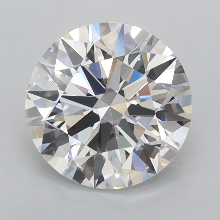 1.83 Carat Round Shaped, Ideal Cut, D Color, VVS1 Clarity, IGI Certified Lab Grown Diamond
