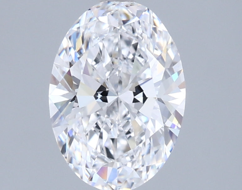 1.48 Carat Oval Shaped, Ideal Cut, D Color, VVS1 Clarity, IGI Certified Lab Grown Diamond