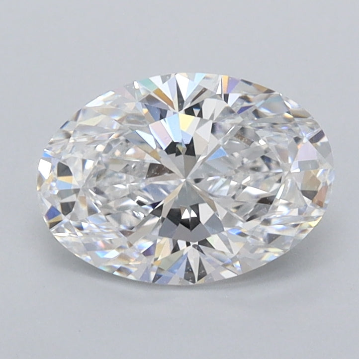 1.05 Carat Oval Shaped, Ideal Cut, D Color, VVS1 Clarity, IGI Certified Lab Grown Diamond