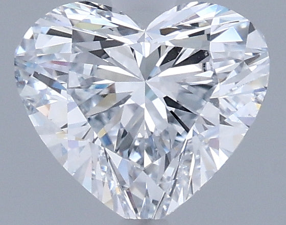 1.07 Carat Heart Shaped, Ideal Cut, D Color, VVS1 Clarity, IGI Certified Lab Grown Diamond