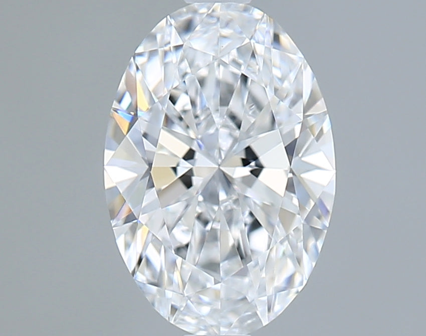 1.05 Carat Oval Shaped, Ideal Cut, D Color, VVS1 Clarity, IGI Certified Lab Grown Diamond
