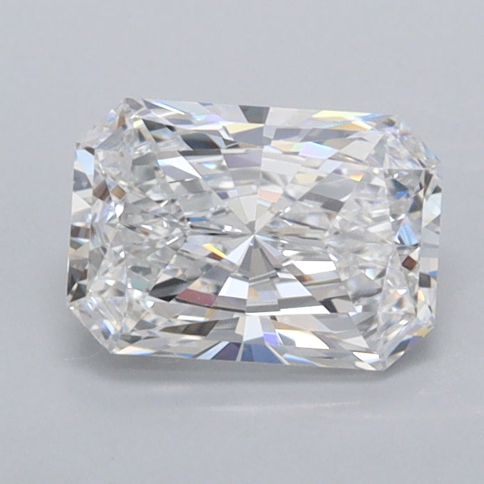 1.00 Carat Radiant Shaped, Excellent Cut, D Color, VVS1 Clarity, IGI Certified Lab Grown Diamond