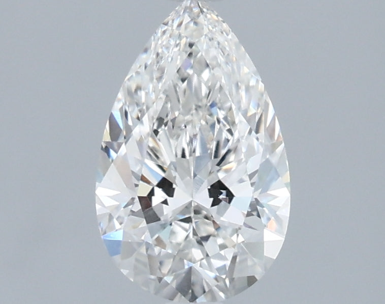 1.07 Carat Pear Shaped, Ideal Cut, F Color, VVS1 Clarity, IGI Certified Lab Grown Diamond