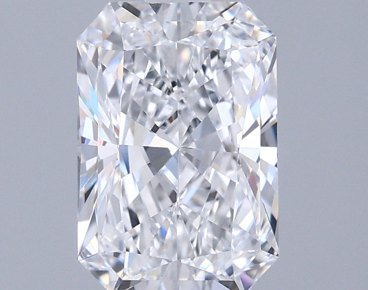 1.52 Carat Radiant Shaped, Excellent Cut, E Color, VVS1 Clarity, IGI Certified Lab Grown Diamond