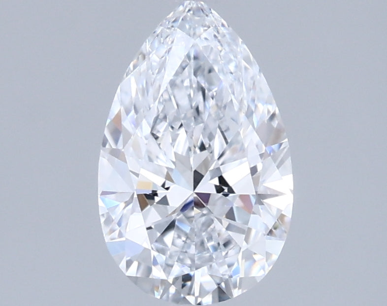 1.00 Carat Pear Shaped, Ideal Cut, E Color, VVS1 Clarity, IGI Certified Lab Grown Diamond