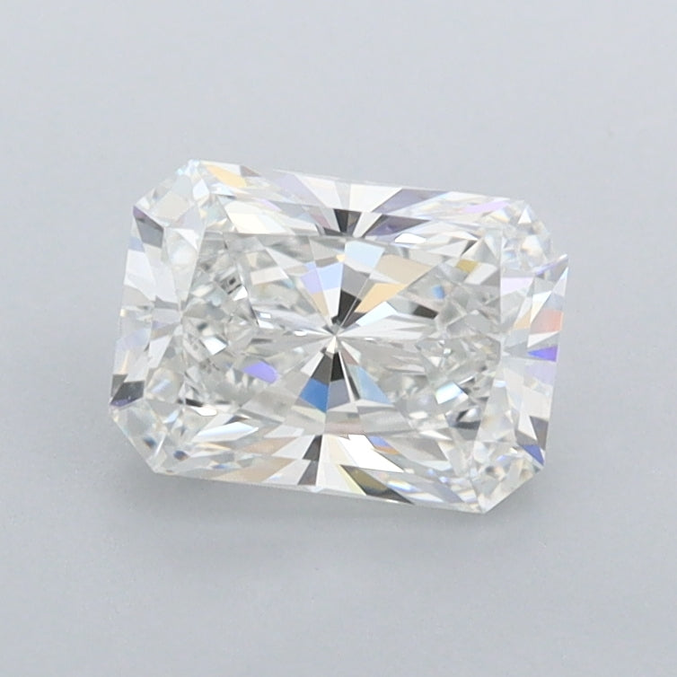 1.01 Carat Radiant Shaped, Ideal Cut, E Color, FL Clarity, IGI Certified Lab Grown Diamond