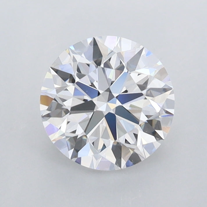0.93 Carat Round Shaped, Ideal Cut, D Color, FL Clarity, IGI Certified Lab Grown Diamond