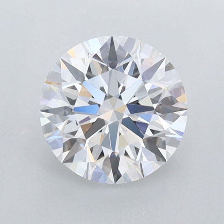 0.98 Carat Round Shaped, Ideal Cut, D Color, FL Clarity, IGI Certified Lab Grown Diamond