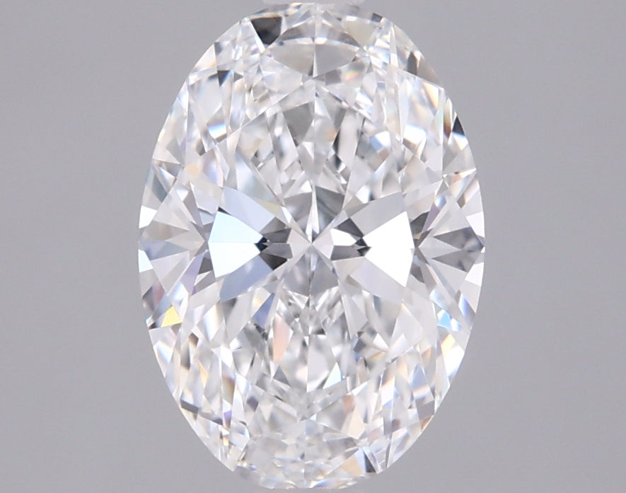 1.53 Carat Oval Shaped, Ideal Cut, D Color, VVS1 Clarity, IGI Certified Lab Grown Diamond