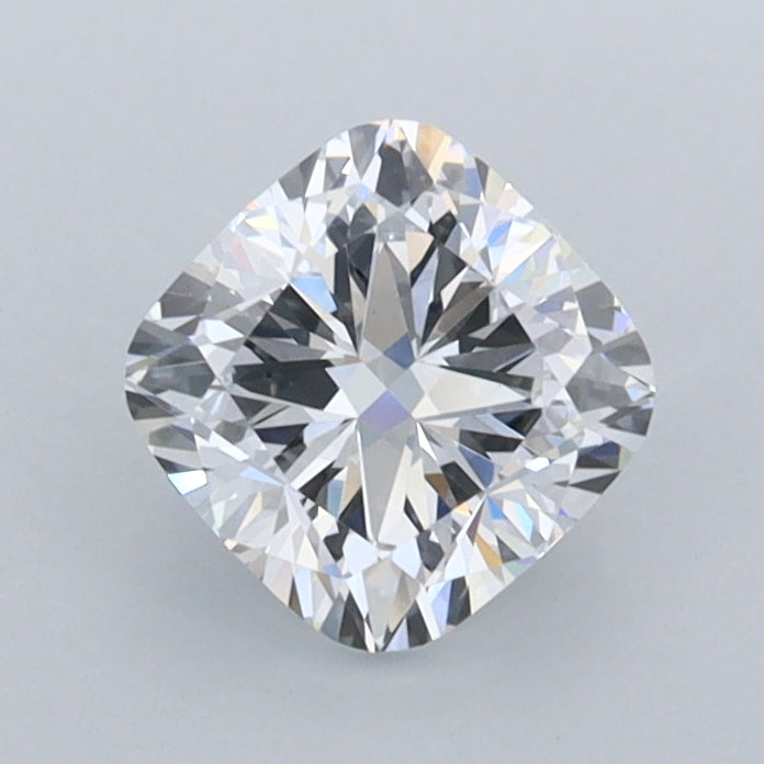 1.04 Carat Cushion Shaped, Ideal Cut, D Color, FL Clarity, IGI Certified Lab Grown Diamond