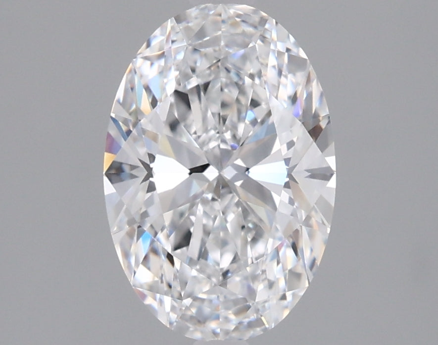 1.52 Carat Oval Shaped, Ideal Cut, D Color, VVS1 Clarity, IGI Certified Lab Grown Diamond