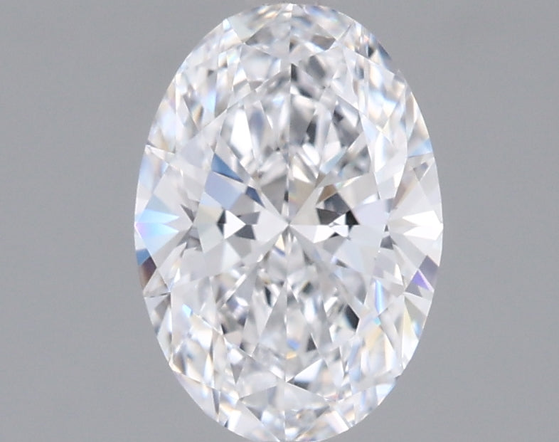 1.06 Carat Oval Shaped, Ideal Cut, D Color, VVS1 Clarity, IGI Certified Lab Grown Diamond