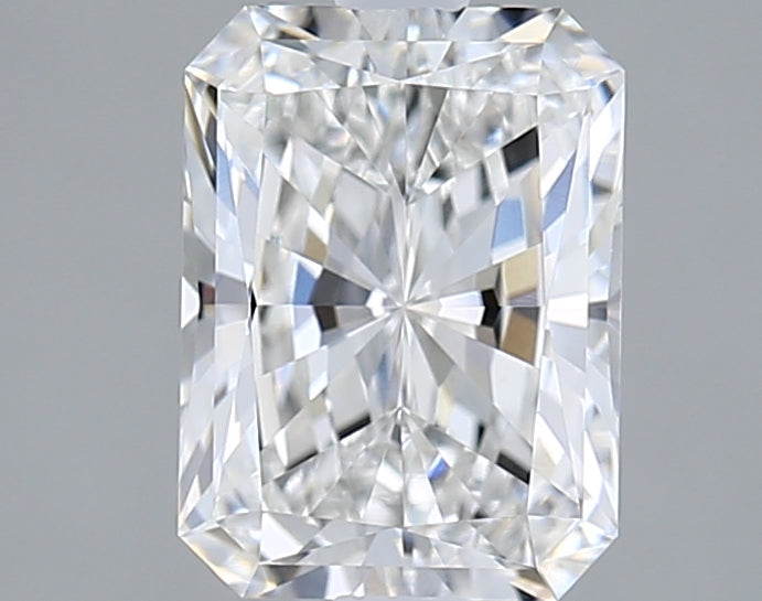 2.04 Carat Radiant Shaped, Ideal Cut, E Color, VVS1 Clarity, IGI Certified Lab Grown Diamond