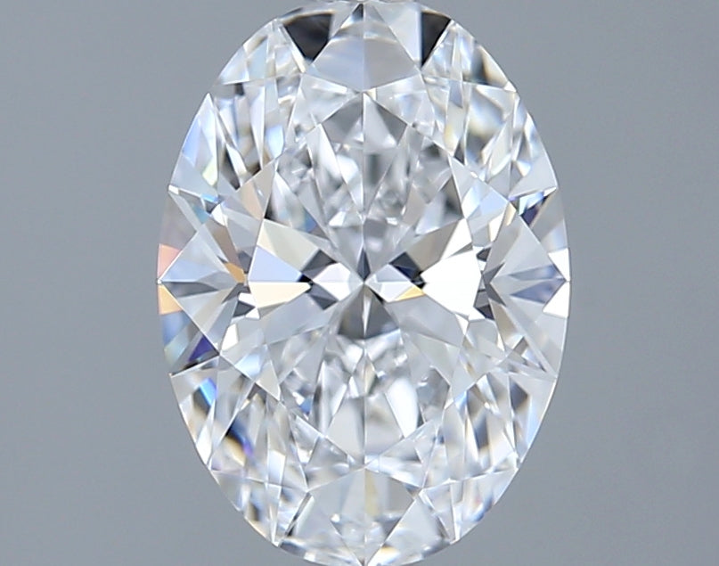 1.64 Carat Oval Shaped, Ideal Cut, E Color, VVS1 Clarity, IGI Certified Lab Grown Diamond