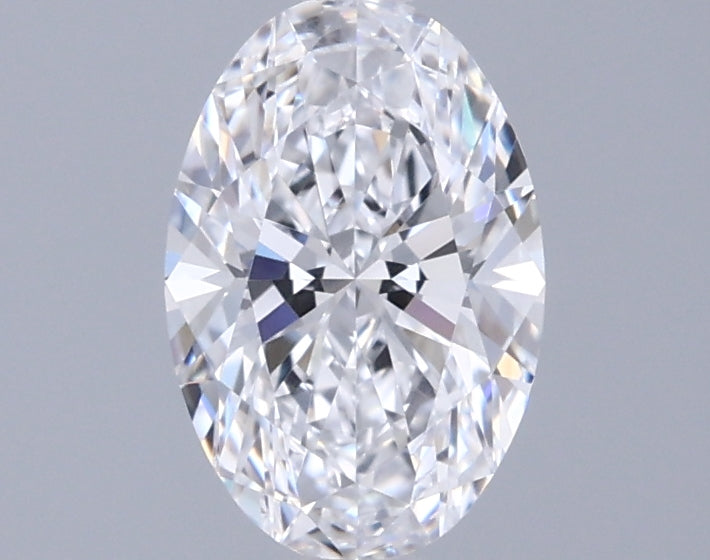 1.02 Carat Oval Shaped, Ideal Cut, D Color, VVS1 Clarity, IGI Certified Lab Grown Diamond