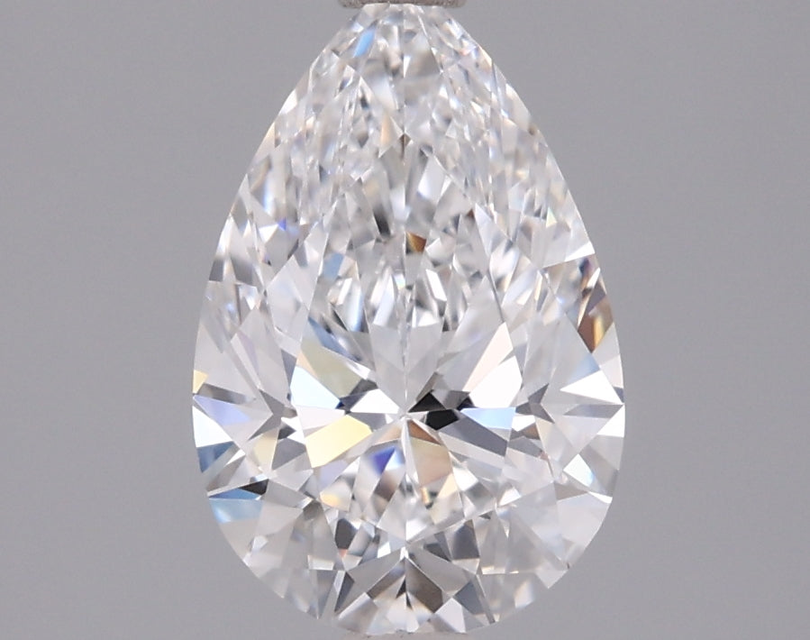1.52 Carat Pear Shaped, Ideal Cut, D Color, VVS1 Clarity, IGI Certified Lab Grown Diamond