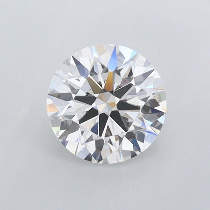 0.62 Carat Round Shaped, Ideal Cut, D Color, FL Clarity, IGI Certified Lab Grown Diamond