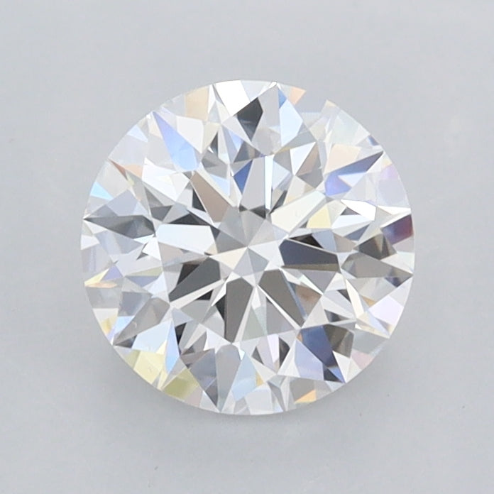 0.98 Carat Round Shaped, Ideal Cut, D Color, FL Clarity, IGI Certified Lab Grown Diamond