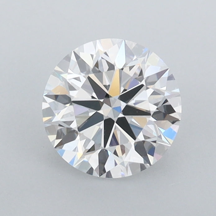 0.96 Carat Round Shaped, Ideal Cut, D Color, FL Clarity, IGI Certified Lab Grown Diamond
