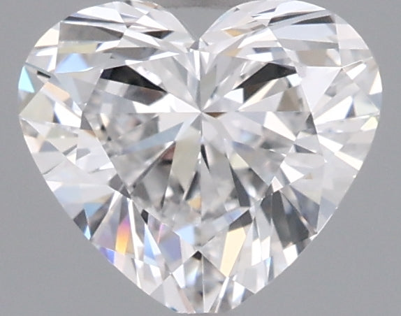 0.98 Carat Heart Shaped, Very Good Cut, D Color, VVS1 Clarity, IGI Certified Lab Grown Diamond