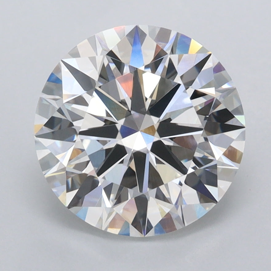 3.03 Carat Round Shaped, Ideal Cut, E Color, VVS1 Clarity, IGI Certified Lab Grown Diamond