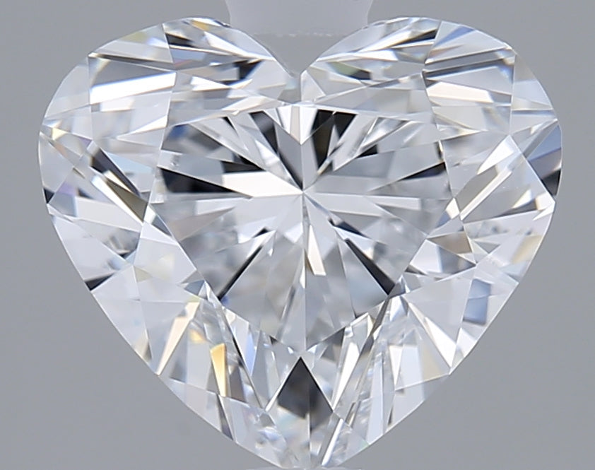 1.83 Carat Heart Shaped, Ideal Cut, D Color, VVS1 Clarity, IGI Certified Lab Grown Diamond