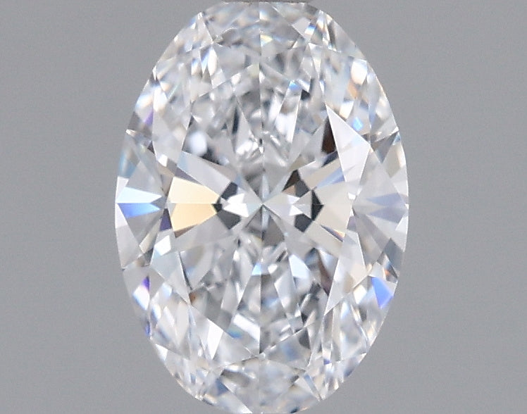 1.00 Carat Oval Shaped, Ideal Cut, D Color, VVS1 Clarity, IGI Certified Lab Grown Diamond