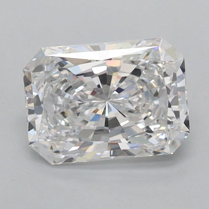 1.08 Carat Radiant Shaped, Ideal Cut, D Color, VVS1 Clarity, IGI Certified Lab Grown Diamond
