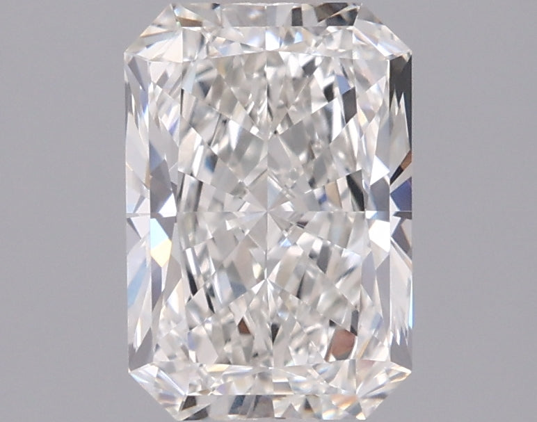 1.46 Carat Radiant Shaped, Ideal Cut, F Color, VVS1 Clarity, IGI Certified Lab Grown Diamond
