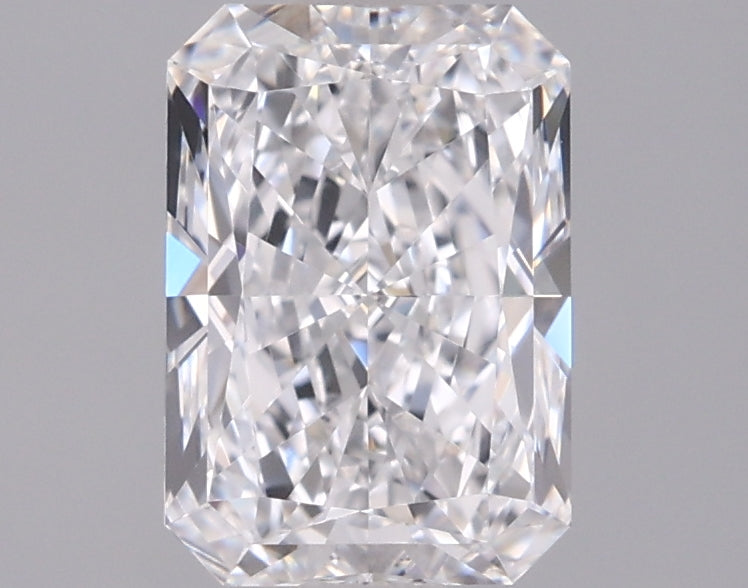 1.40 Carat Radiant Shaped, Excellent Cut, D Color, VVS1 Clarity, IGI Certified Lab Grown Diamond