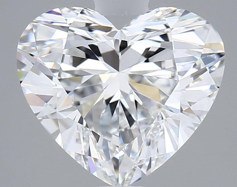 2.01 Carat Heart Shaped, Ideal Cut, D Color, VVS1 Clarity, IGI Certified Lab Grown Diamond