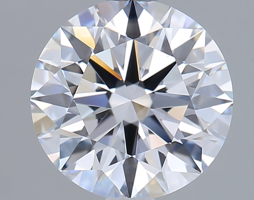 1.62 Carat Round Shaped, Ideal Cut, D Color, VVS1 Clarity, IGI Certified Lab Grown Diamond
