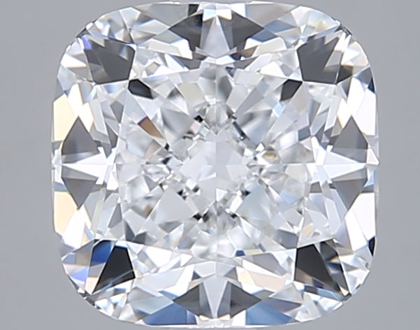 2.51 Carat Cushion Shaped, Ideal Cut, D Color, VVS1 Clarity, IGI Certified Lab Grown Diamond