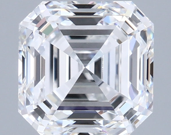 2.05 Carat Asscher Shaped, Ideal Cut, D Color, VVS1 Clarity, IGI Certified Lab Grown Diamond