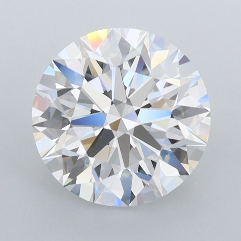 2.20 Carat Round Shaped, Ideal Cut, D Color, FL Clarity, IGI Certified Lab Grown Diamond