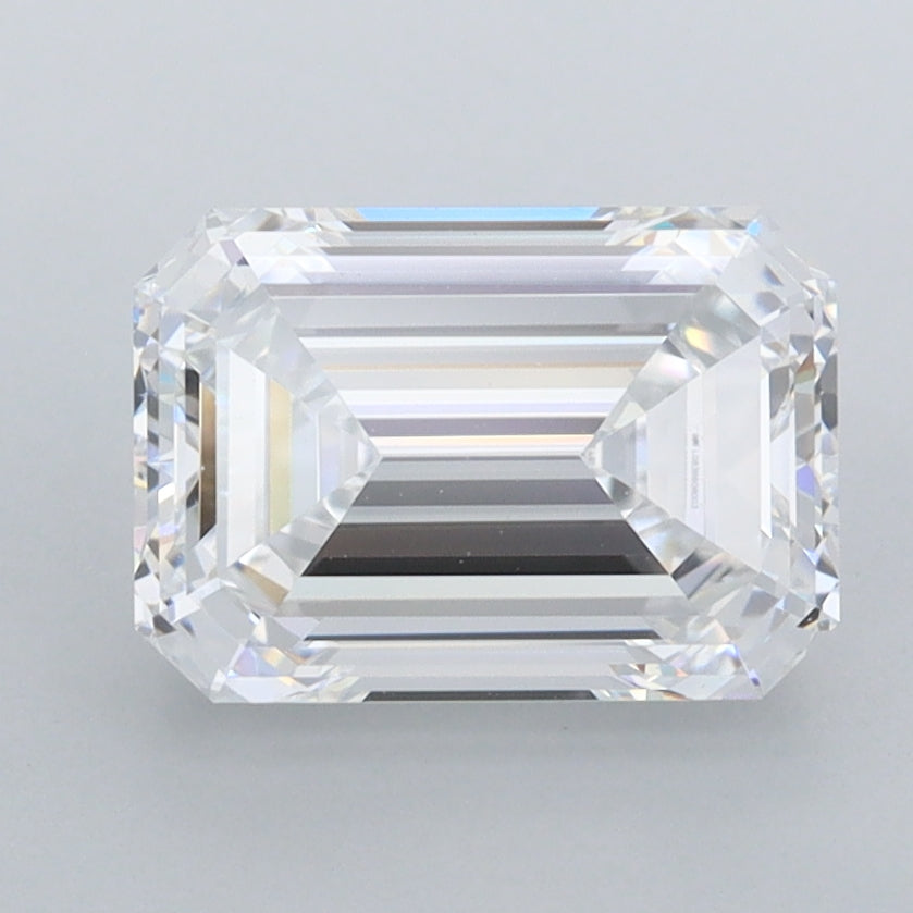 2.41 Carat Emerald Shaped, Ideal Cut, D Color, FL Clarity, IGI Certified Lab Grown Diamond