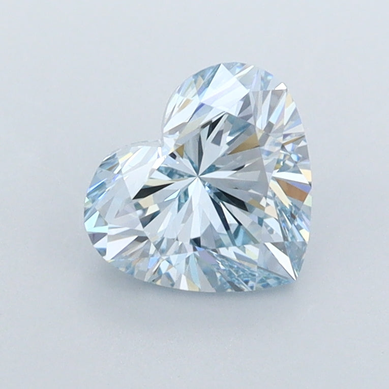 1.01 Carat Heart Shaped, Ideal Cut, VVS1 Clarity, IGI Certified Lab Grown Diamond