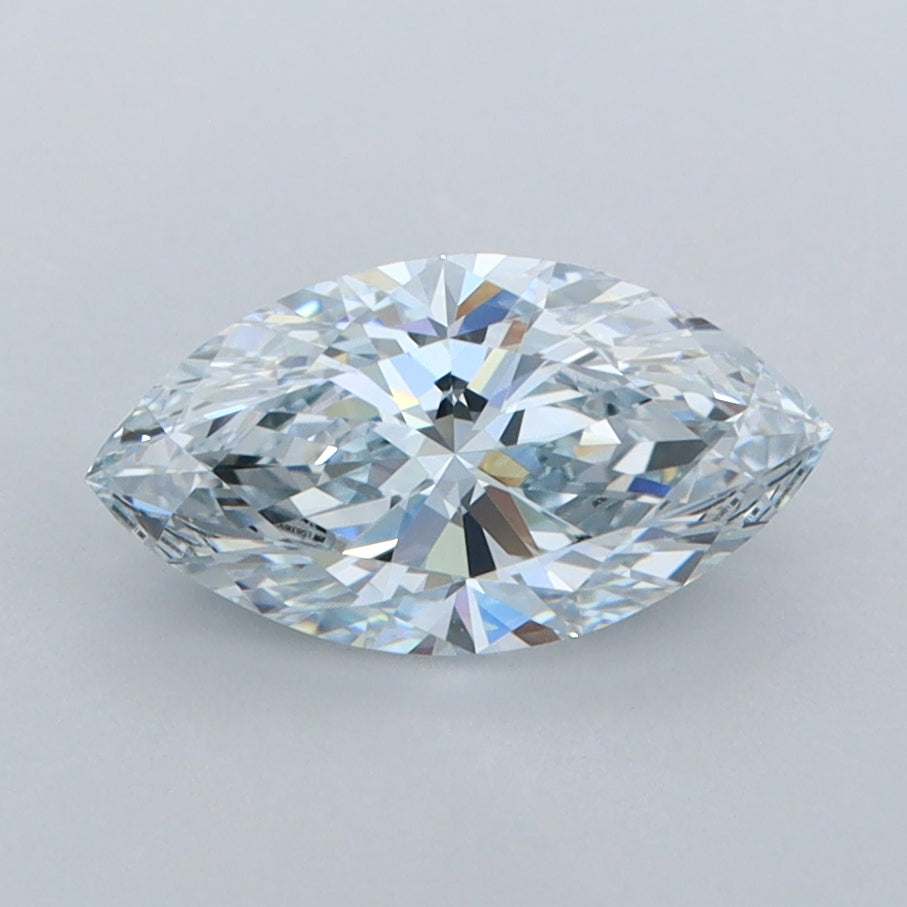 1.21 Carat Marquise Shaped, Ideal Cut, VVS2 Clarity, IGI Certified Lab Grown Diamond
