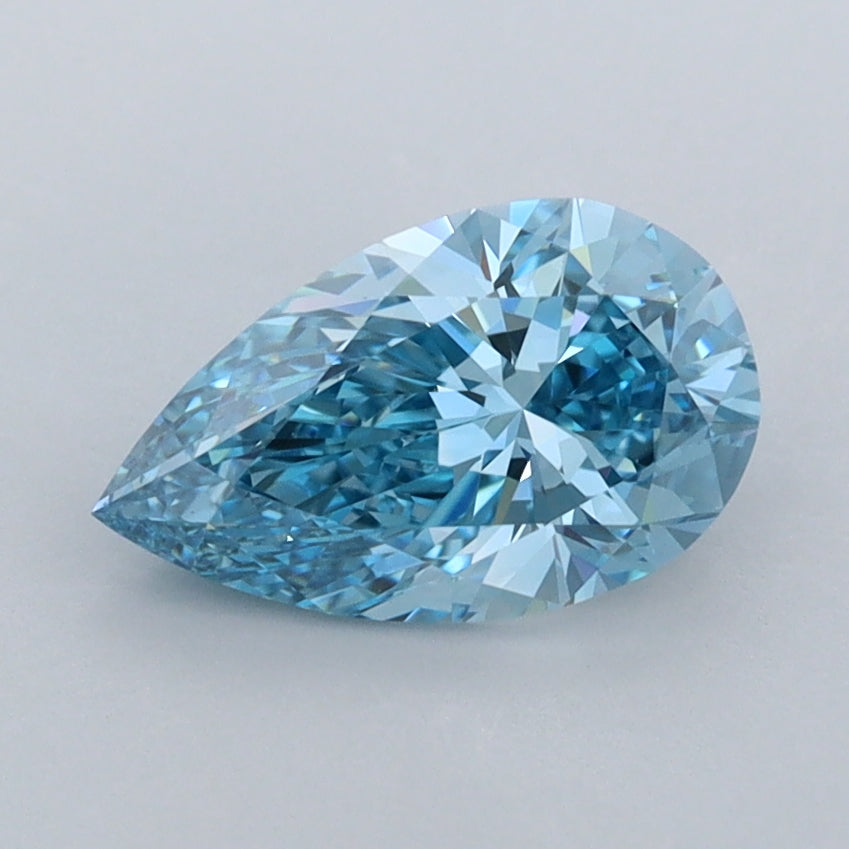 1.23 Carat Pear Shaped, Excellent Cut, VVS1 Clarity, IGI Certified Lab Grown Diamond