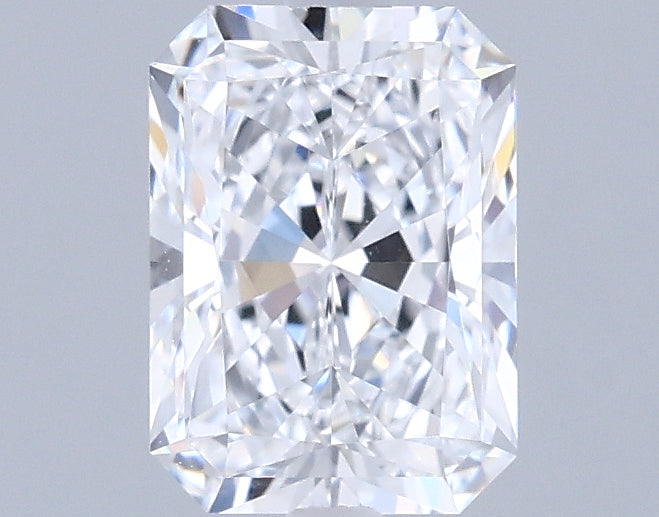 1.19 Carat Radiant Shaped, Ideal Cut, D Color, VVS1 Clarity, IGI Certified Lab Grown Diamond