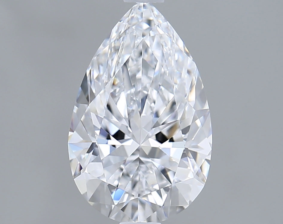 1.73 Carat Pear Shaped, Ideal Cut, D Color, VVS1 Clarity, IGI Certified Lab Grown Diamond