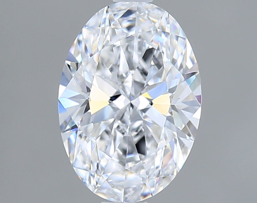 1.51 Carat Oval Shaped, Ideal Cut, D Color, VVS1 Clarity, IGI Certified Lab Grown Diamond