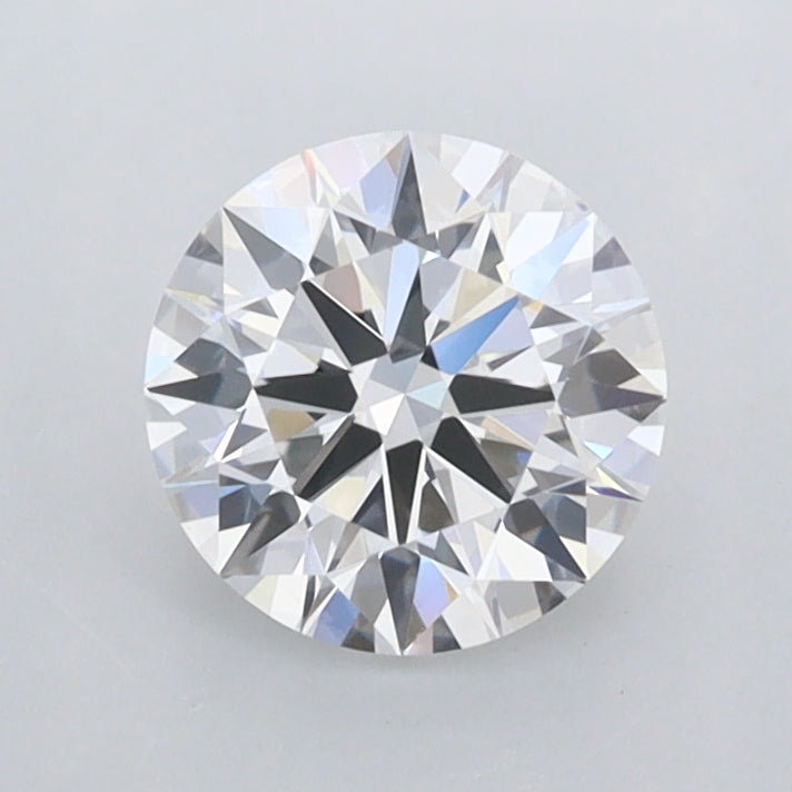 0.95 Carat Round Shaped, Ideal Cut, D Color, IF Clarity, IGI Certified Lab Grown Diamond