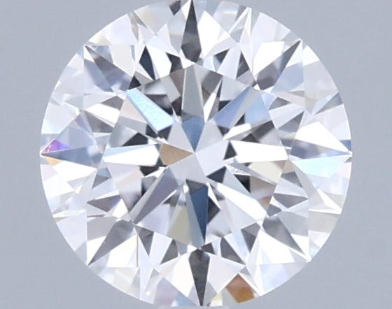 0.64 Carat Round Shaped, Ideal Cut, D Color, VVS2 Clarity, IGI Certified Lab Grown Diamond
