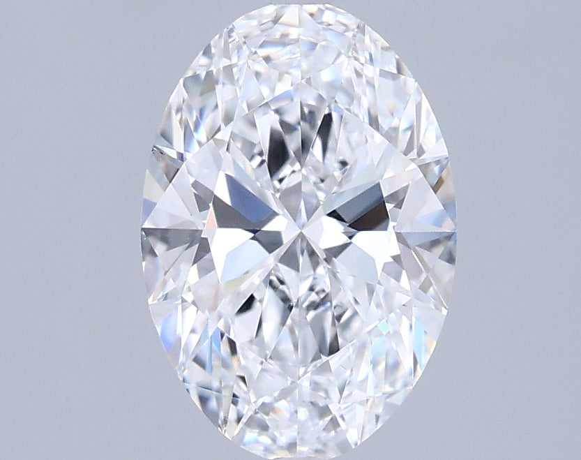 1.46 Carat Oval Shaped, Ideal Cut, D Color, VVS1 Clarity, IGI Certified Lab Grown Diamond