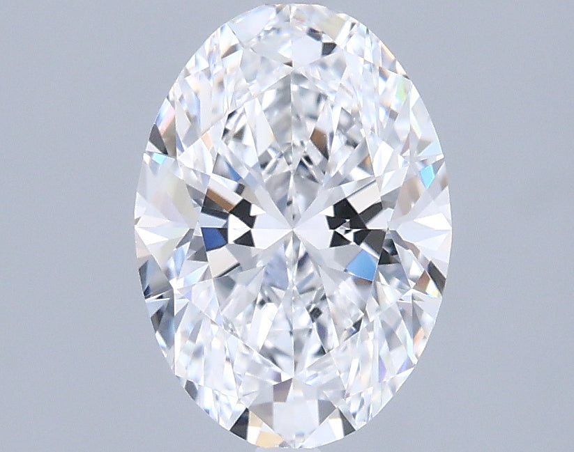 1.51 Carat Oval Shaped, Ideal Cut, D Color, VVS1 Clarity, IGI Certified Lab Grown Diamond