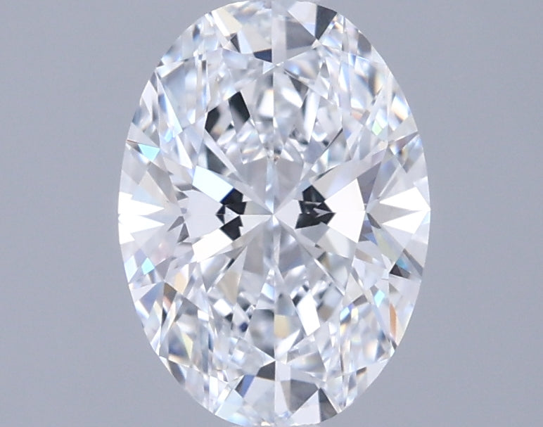 1.25 Carat Oval Shaped, Ideal Cut, E Color, IF Clarity, IGI Certified Lab Grown Diamond